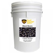 Black Turtle Beans - 35 lb - 5 gal Bucket